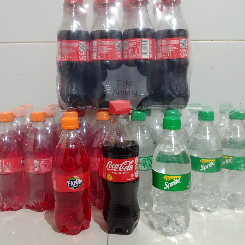 

Cocacola, Fanta, Sprite Imut (Btl) 250ml - 1 Dus (12pcs)