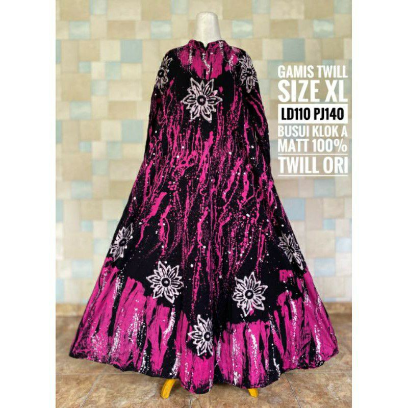 daster twill/gamis twill