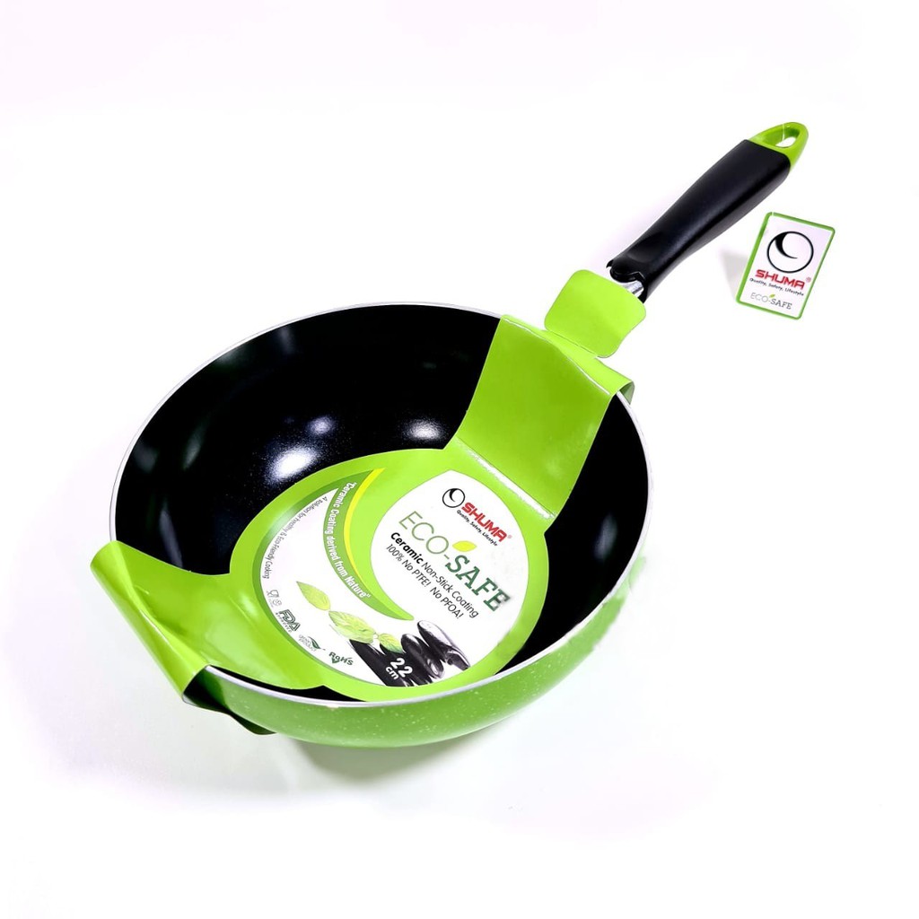 Panci Ceramic SHUMA ECO DEEP PAN 22cm (00232.00048)