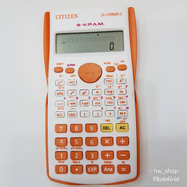 Kalkulator Scientific Citizen Fx 350 Ms Warna Scientific Kalkulator Kalkulator Anak Sekolah Shopee Indonesia