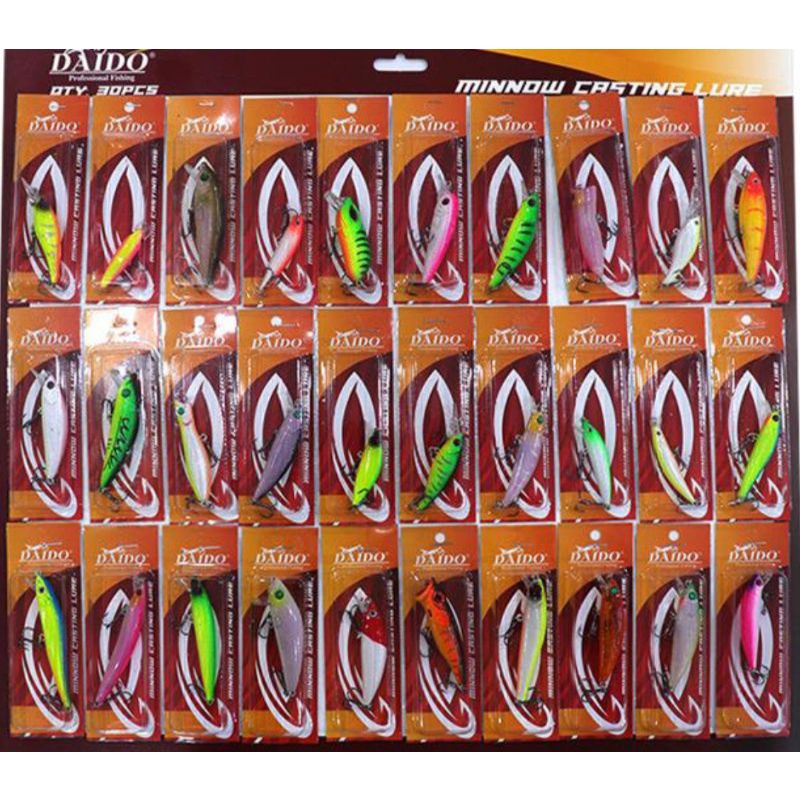 lure daido 3 gram 7 gram dan 10 gram, eceran per pcs