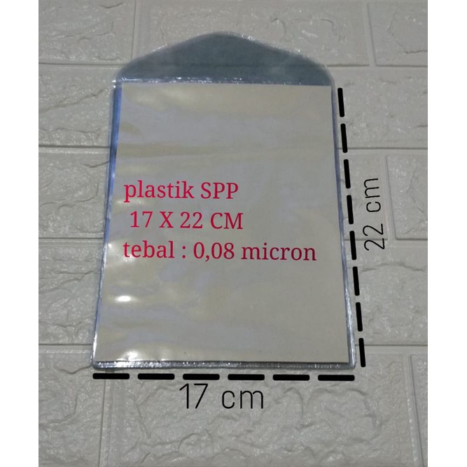

plastik spp, plastik iuran/pln, ukuran 17x22cm, minil 1pak isi 100pcs