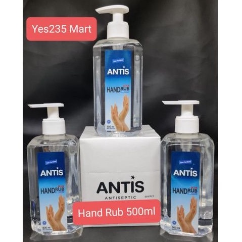 Antis Hand Santizer 500ml / Antis Handrub