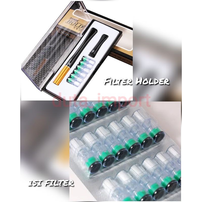 Paket Hemat Bundling Sanda Filter Holder SD-129 + Isi ulang filter SD-27 lebih murah