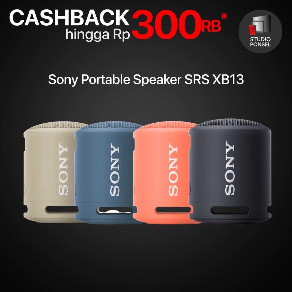 Sony XB13 EXTRA BASS Portable Wireless Speaker Bluetooth SRS XB 13