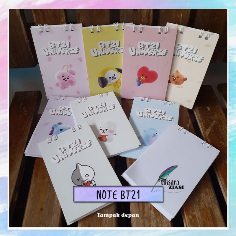 

Notebook A7 Karakter BT21 | BTS Note