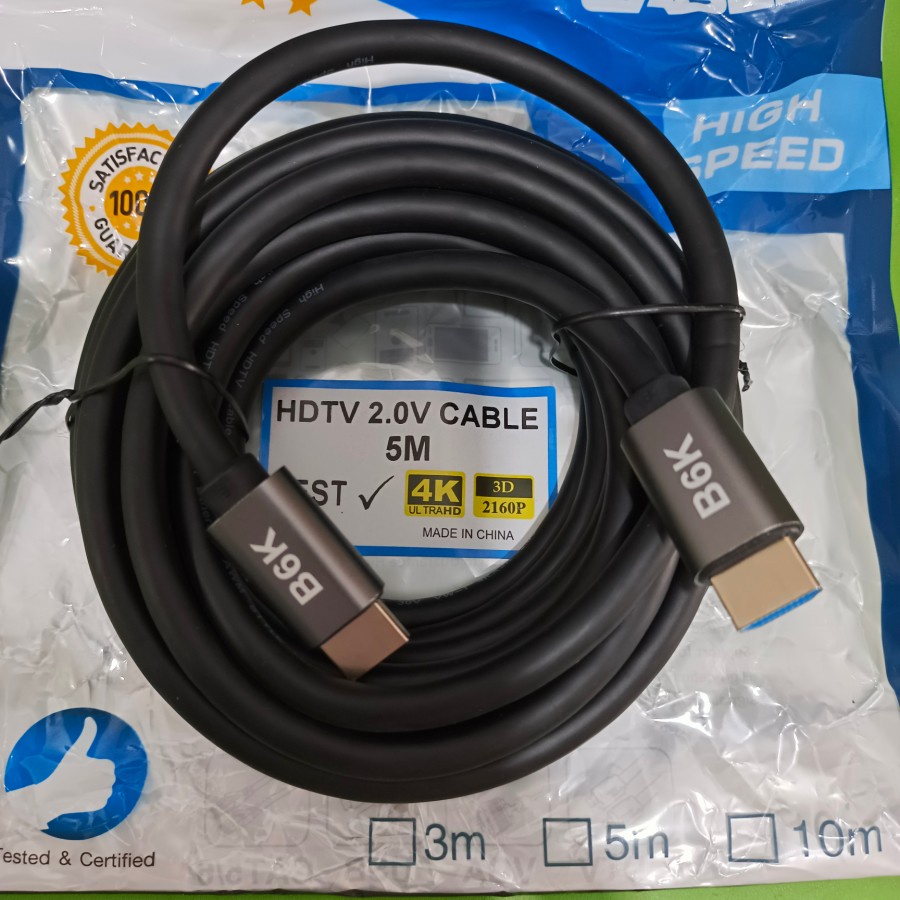 Kabel HDMI 5Meter 4K ULTRA HD Premium V2.0