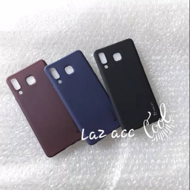 Case samsung A8 star original violet softcase casing silikon