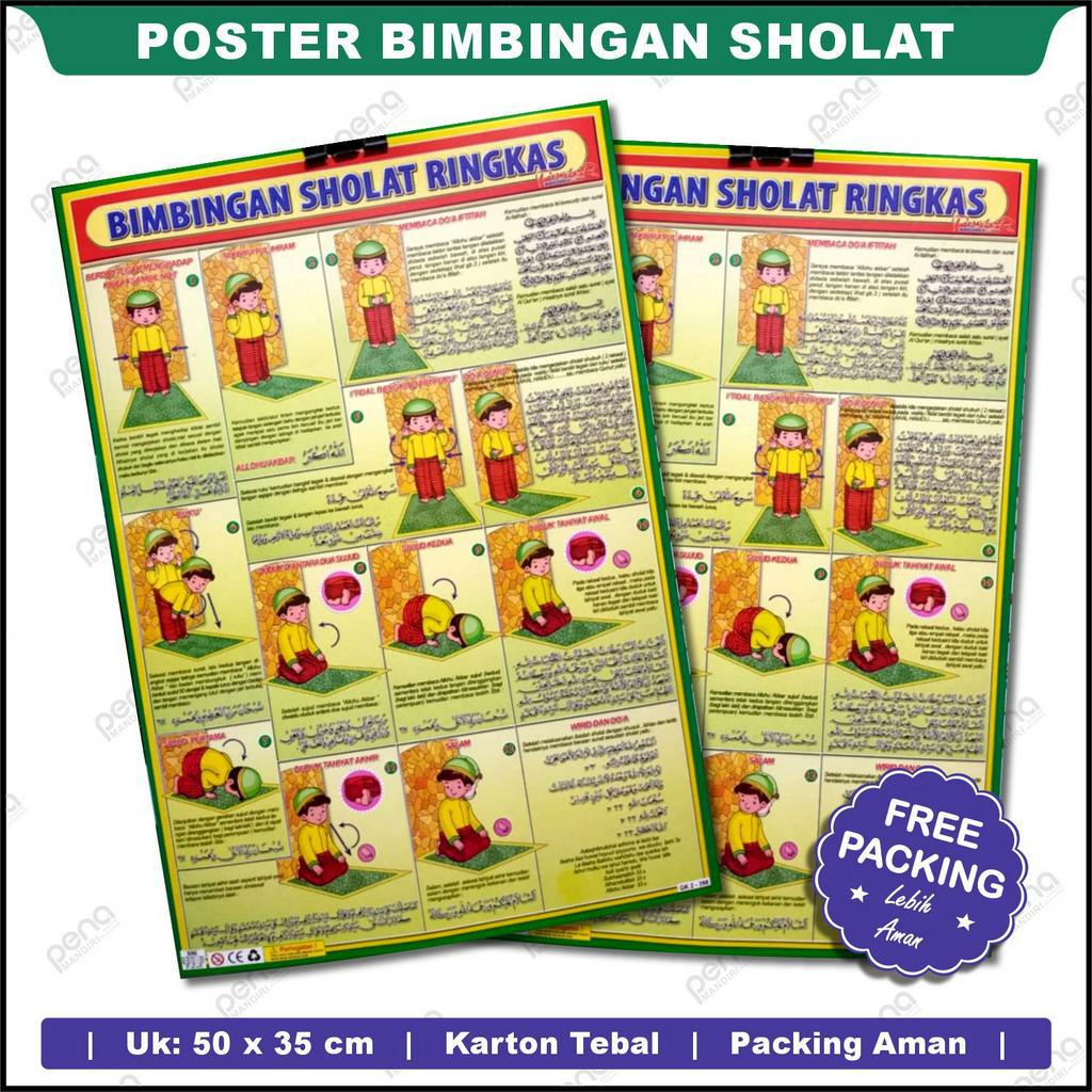 Poster Bimbingan Sholat Ringkas