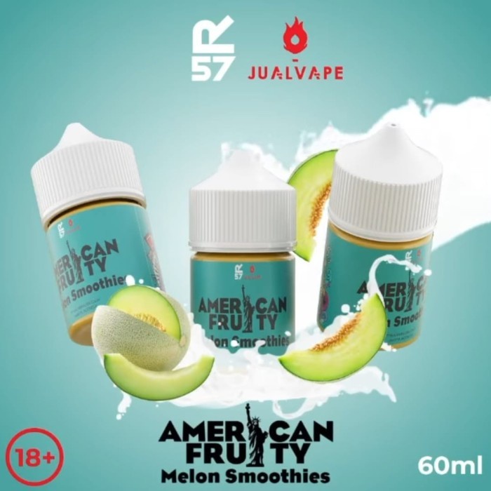 AMERICAN FRUITY SMOOTHIES MANGO MELON 60ML GROSIR SATUAN