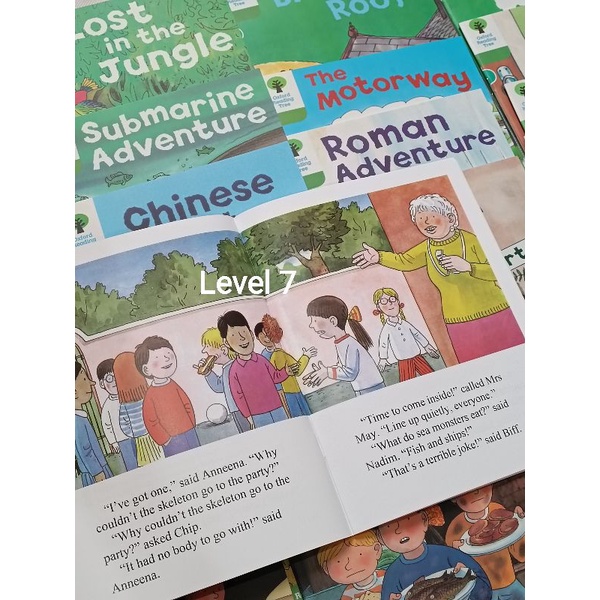 84 buku Oxford reading tree level 1 sampai level 9/buku impor/buku anak/happychild