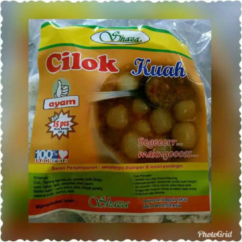 

Cilok kuah shaza