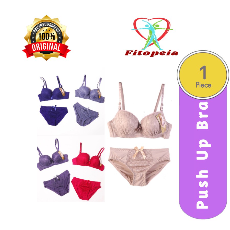 Push up bra set + cd Kiss me cup A AA690 #82