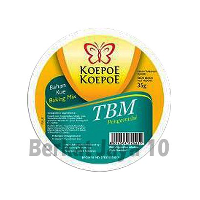 Koepoe Koepoe TBM KECIL 35 Gram Pengemulsi Kupu-Kupu