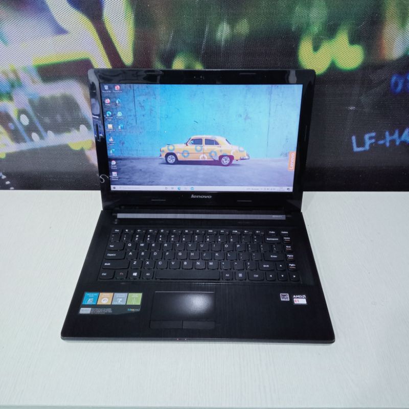 Laptop Murah 2jt'an Bekas bergaransi 'LENOVO G40-45 | Processor AMD E1-6010 With APU Radeon | VGA AM