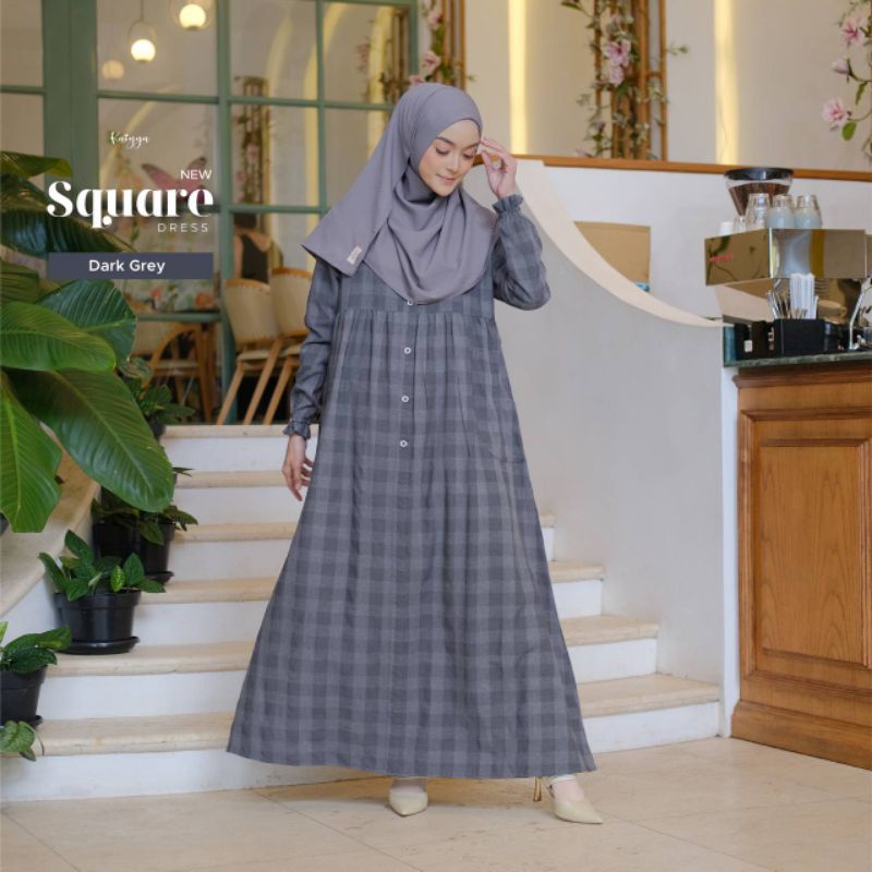 Gamis Square Dress Square Original by Kaiyya