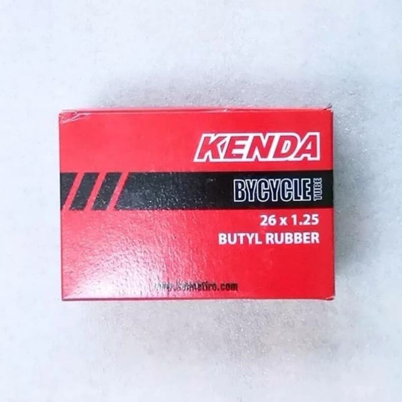 BAN DALAM SEPEDA 26 X 1.25 PENTIL MOTOR AV KENDA TERLARIS UNTUK SEPEDA TOURING MTB FEDERAL HYBRID DL
