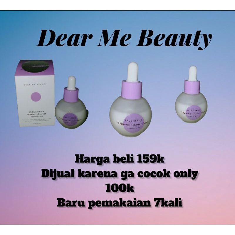 preloved serum dear me beauty