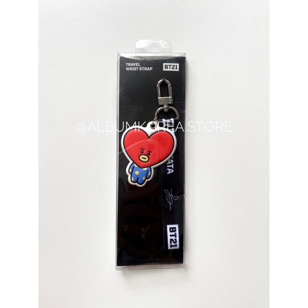 READY STOCK / Official BT21 Travel Wrist Strap Tata Only
