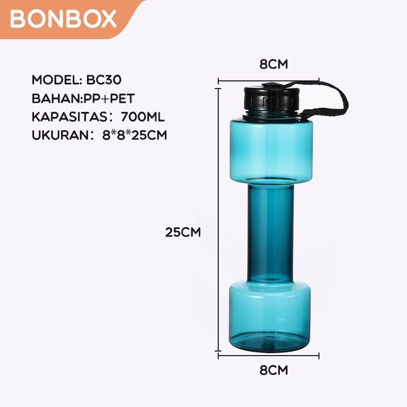 Botol Minum Plastik 700ml Cup Tahan Panas - Bonbox BC30