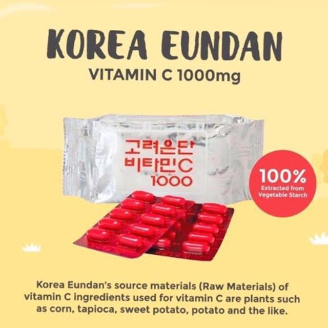 Korea Eundan Vitamin C 1000