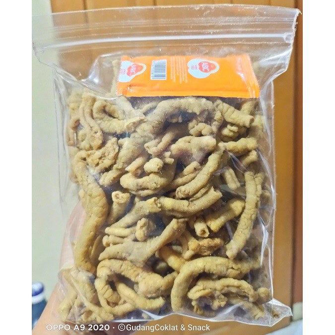 

SNACK KERIPIK USUS + SAOS SAMBAL 250GR