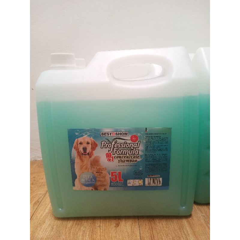 shampoo bis best in show flea tick 5Liter