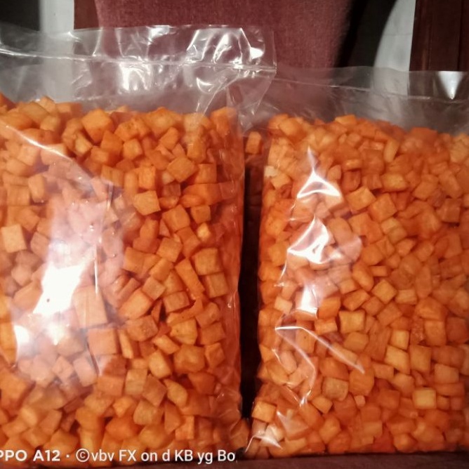 

singkong dadu/balok balado gurih renyah khas Magelang