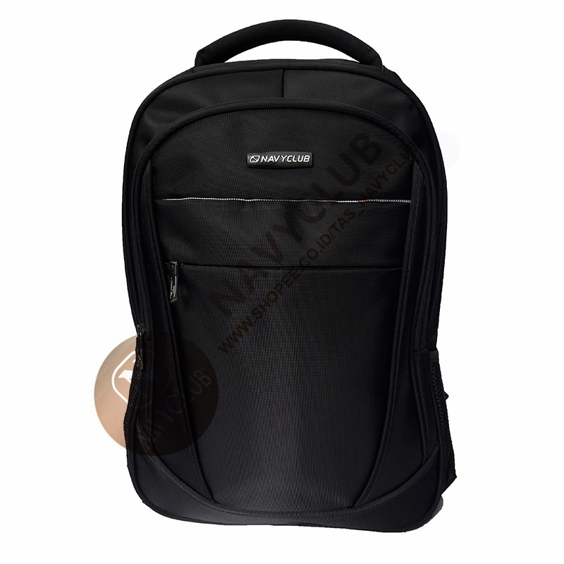 Tas Ransel Travel/Sekolah/Laptop  Navy Club 8293 - Black