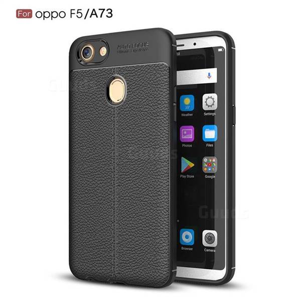 Case Softcase Leather Autofocus Oppo F5 / A73