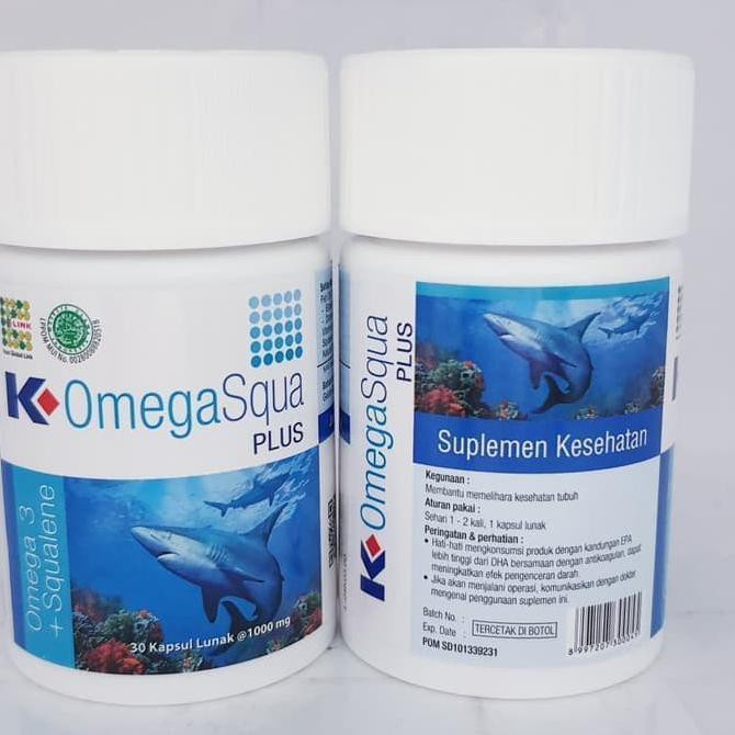 minyak ikan k link omega squa k-link (omega 3 + squalene) klink Kode 793