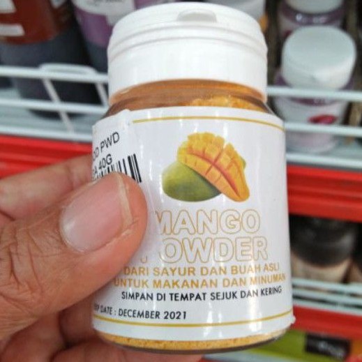 

Manggo Food Powder 40 gr Mangga/MPAsi/Pewarna Makanan Alami/Kue/Cake/Minuman