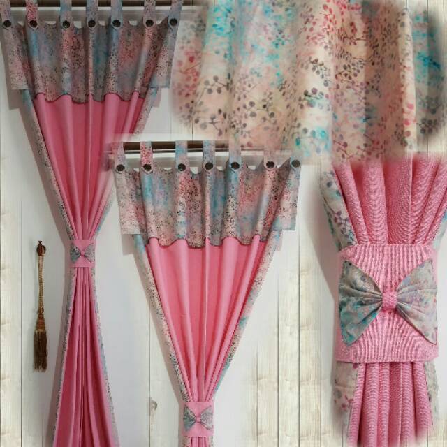 Korden tenun motif kombinasi batik