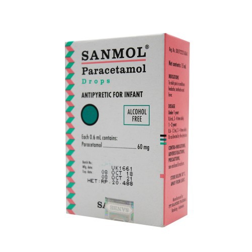 Sanmol drop 15ml