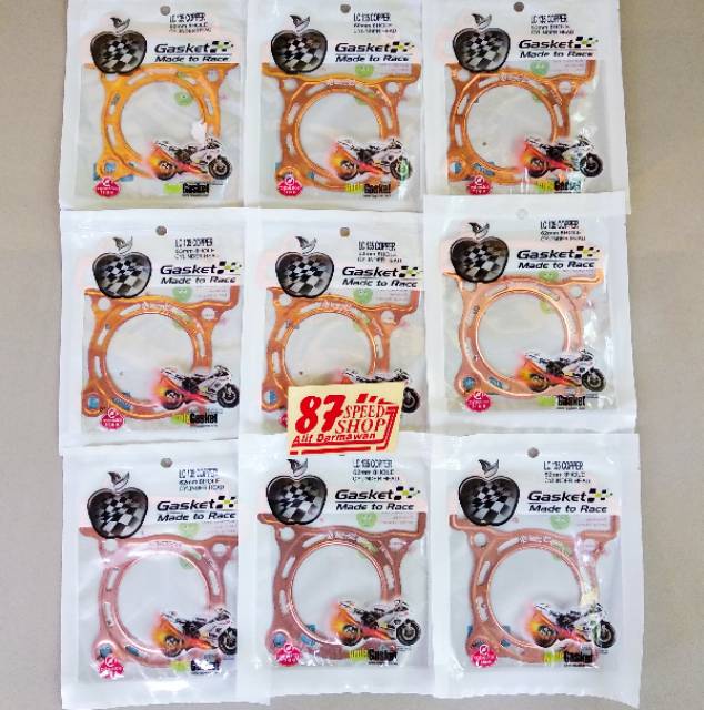 Paking head Tembaga 57mm 60mm 62mm 63mm 65mm 66mm Jupiter MX Vixion R15 MX King xabre