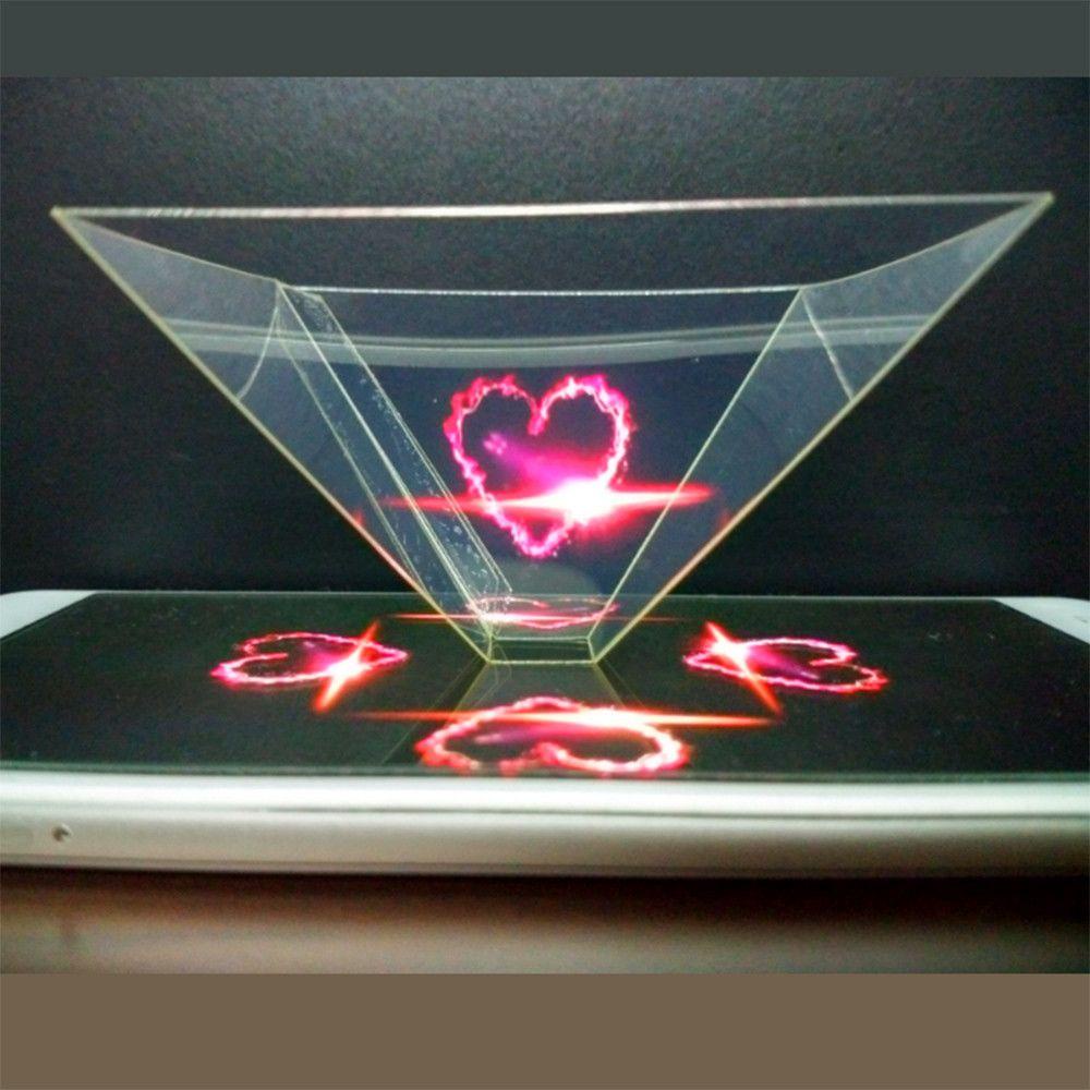 Agustin 3D Holo Box Iklan Smartphone Hologram Showcase