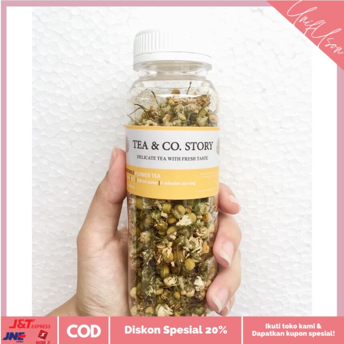 

⭐COD⭐ Teh Chamomile / Teh Bunga Chamomile Kering / Dried Chamomile Tea 20 gr