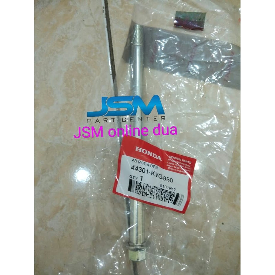 AS RODA DEPAN VARIO 125 , BEAT FI , VARIO 150 , VARIO FI ORI AHM  ORI ORIGINAL