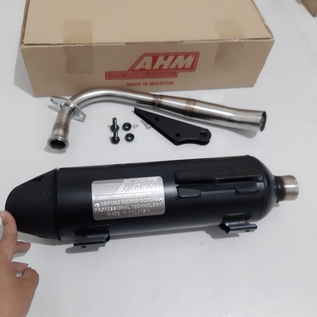 Knalpot Ahm Yamaha MIO Sporty  Knalpot Racing Yamaha Mio sporti  ahm asli malaysia