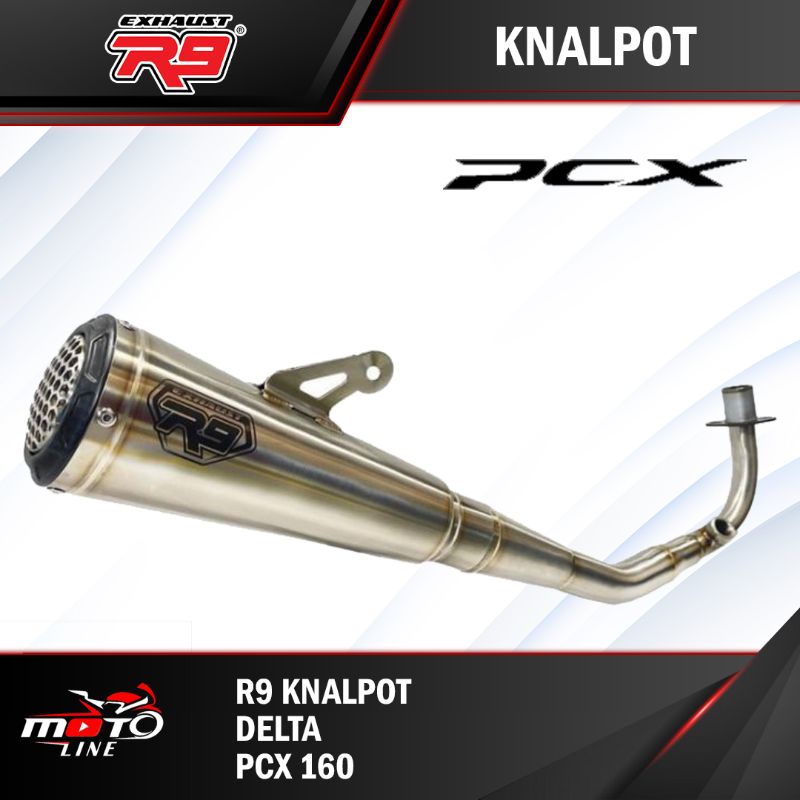 knalpot R9 pcx 160 delta series