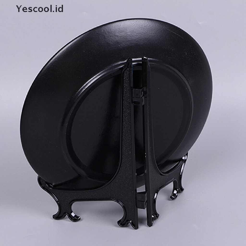 【Yescool】 3&quot; 5&quot; 7&quot; 9&quot; Display Easel Stand Plate Bowl Frame Photo Picture Pedestal Holder .