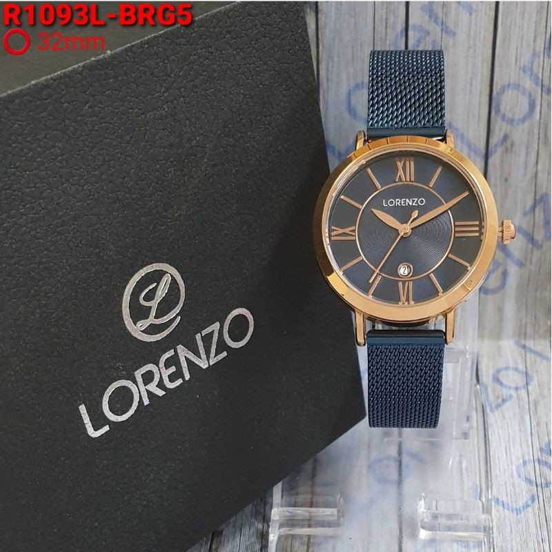 COD Jam Tangan Wanita Lorenzo Original R1093L Tahan Air Garansi 1 Tahun Gratis Ongkir COD