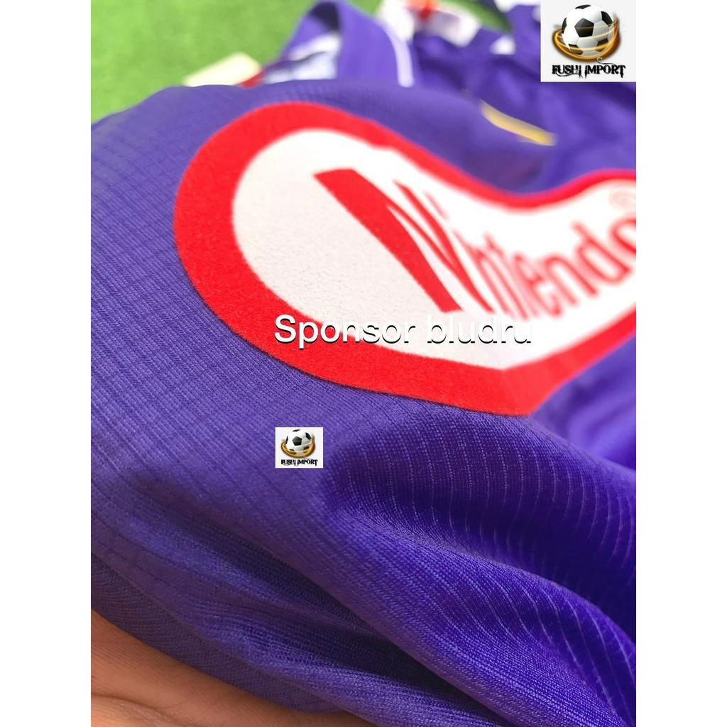 RETRO | Jersey Baju Bola Fiorentina Home Nintendo 1998 1999 Lengan Panjang Long Sleeve Grade Ori