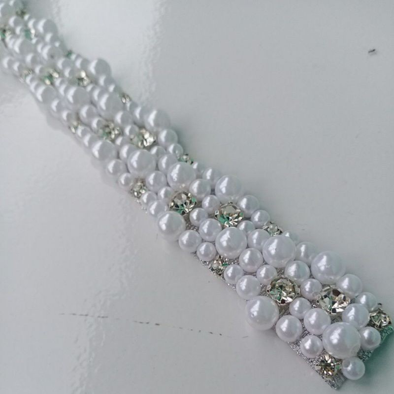 mutiara rangkai/mutiara costume 2,5cm x 25cm