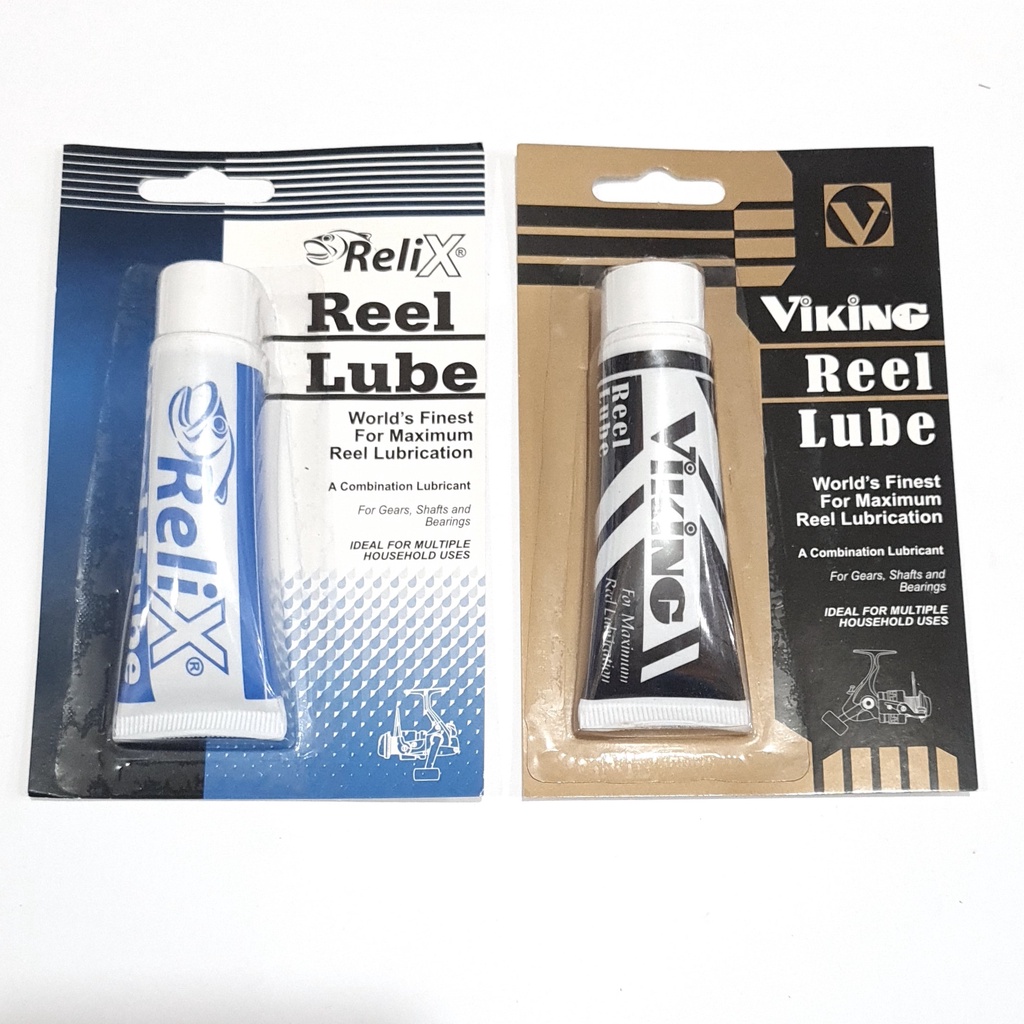 reel lube viking / reel lube  relix  ( minyak reel ) merek viking dan relix