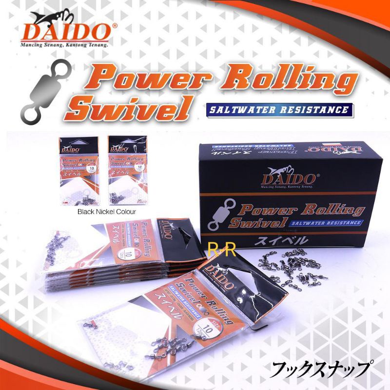 Daido Power Rolling Swivel kili - kili saltwater