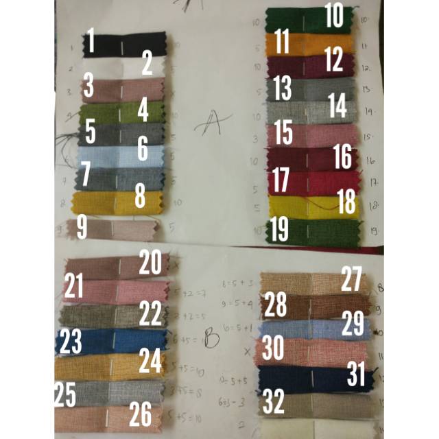 Kain Katun Madinah Premium _ Bahan Kain Cotton Madinah (harga 0,5 meter)