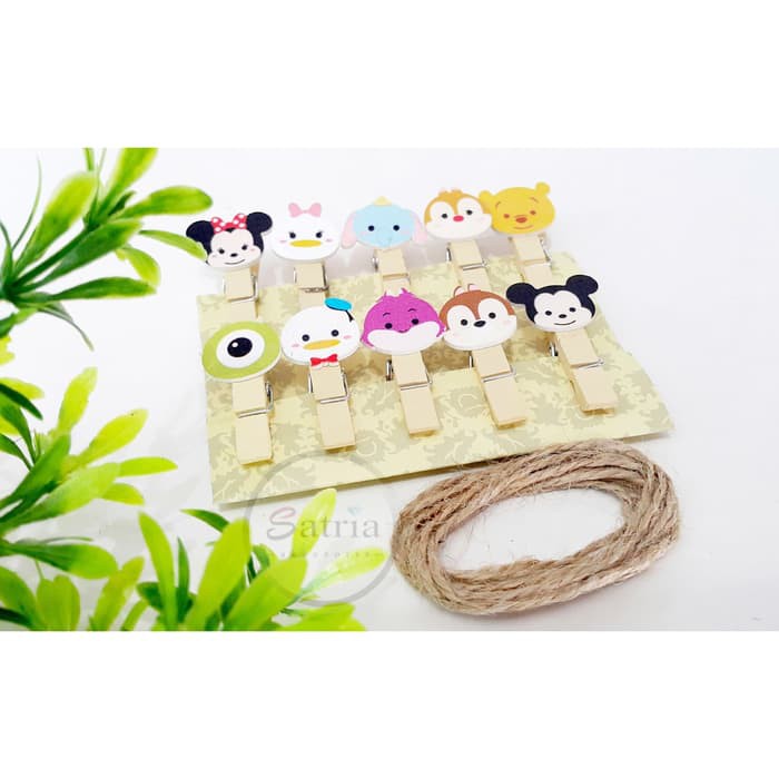 Jepit Kayu Karakter Jepitan Kayu Penjepit Kayu Jepit Foto Wooden Clip