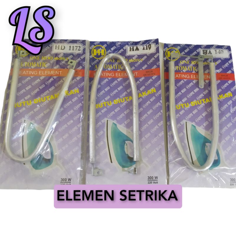 Elemen setrika Philips untuk Type HD 1172/Maspion HA 110,,HA 140