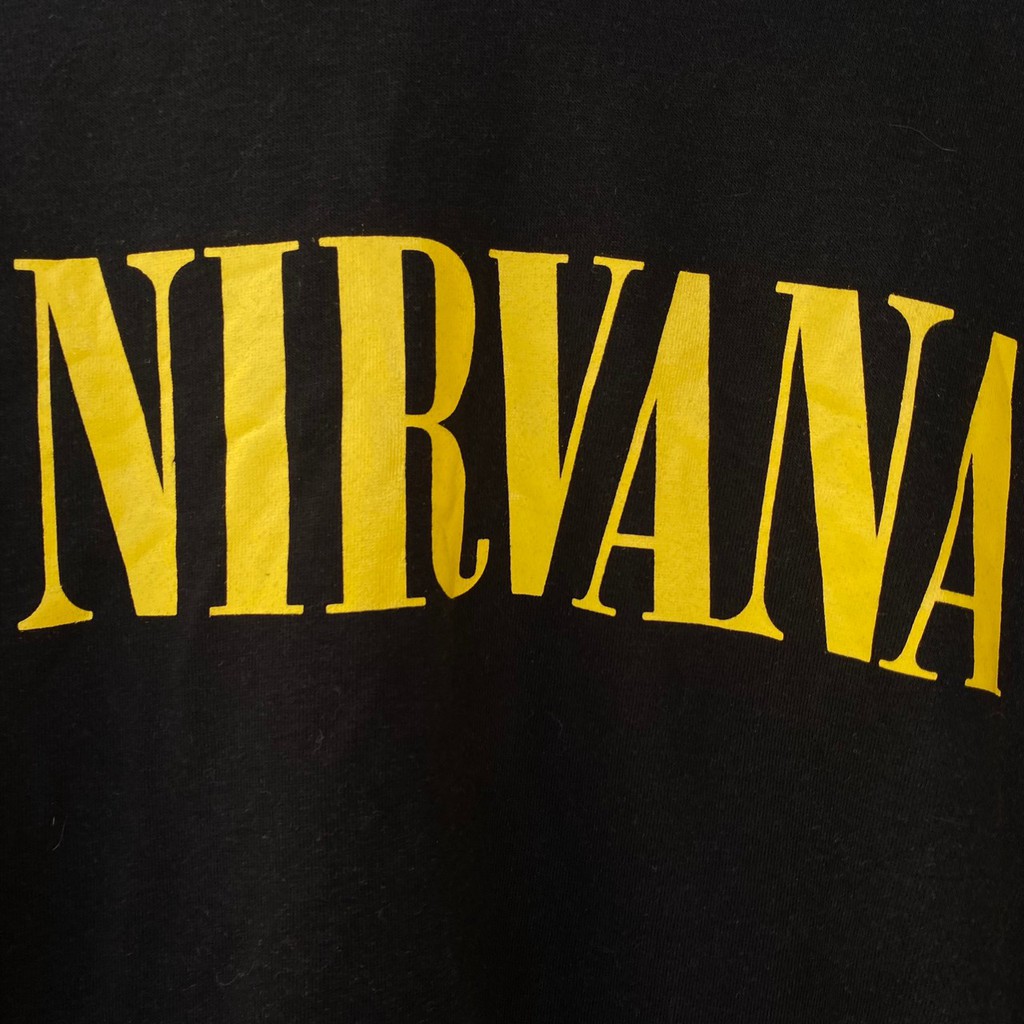 H&amp;M Hoodie Nirvana Black / Hoodie HnM Original Pria Wanita